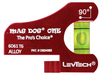 LevTech Mad Dog® One Electrician’s Conduit Bending Level - Red