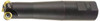 LMT Fette 1-1/4" Cutting Diam, 0.236" Max Depth of Cut, 1-1/4" Diam Weldon Shank Indexable Copy End Mill Takes 3 Inserts, RCHX 1205 Insert, ECT R Toolholder 4059203 - 56444979