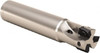Seco Tools 3/4" Cut Diam, 0.197" Max Depth, 5/8" Shank Diam, Cylindrical Shank, 5.905" OAL, Indexable Square-Shoulder End Mill Uses XO.X 0602 Insert Style, 90° Lead Angle, Through Coolant, Series Nano Turbo 02694898 - 66516725