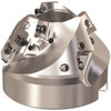 Seco Tools 2.638" Cut Diam, 1" Arbor Hole, 1.102" Max Depth of Cut, 60° Indexable Chamfer & Angle Face Mill Takes 9 Inserts, XO 1204 Insert, Right Hand Cut, 3 Flutes, Through Coolant, Series R220.49 02670049 - 60163409