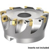 Kennametal 3" Cut Diam, 3" High, Indexable High-Feed Face Mill Takes 5 Inserts 5665708 - 71972459
