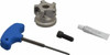 Iscar 2" Cut Diam, 3/4" Arbor Hole Diam, 0.56" Max Depth, Indexable Square-Shoulder Face Mill Takes 5 Inserts, 0/90° Lead Angle, 1.57" High, AD1505, HM90 AD1505 Insert Style, Series HM90 3102118 - 60843489