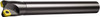 Sandvik Coromant 11.3mm Cut Diam, 1" Arbor Hole Diam, 1.2mm Max Depth, Indexable Square-Shoulder Face Mill Takes 2 Inserts, 10° Lead Angle, 10" High, R210-090412M Insert Style, Through Coolant, Series CoroMill 210 5738748 - 51383750