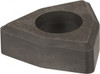 Made in USA 1/2" Inscribed Circle, Trigon Shim for Indexables Carbide, 3/16" Thick, IWSN Shim Style, Negative Rake IWSN-434 - 03040417