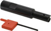 Carmex 1.26" Max Hole Depth, 3/4" Shank Diam, Internal/External Indexable Thread Mill C18 Insert Style, CMT Toolholder Style, 4" OAL SRC0750H18 - 44173391
