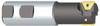 Kennametal 0.67" Diam, 1.34" Max Hole Depth, 3/4" Shank Diam, Internal/External Indexable Thread Mill Takes 2 Inserts, 0.43" Insert Size, STN 11 Insert Style, K067 Toolholder Style, 3.42" OAL, Through Coolant 1280494 - 80748445