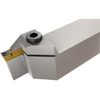 Iscar 0.47" Max Depth, 0.118" to 1/8" Width, External Left Hand Indexable Grooving Toolholder 5.3" OAL, 1/2" x 1/2" Shank, Uses GRIP 3.., HGN 30.. Inserts, HELI Toolholder, Series Heli-Grip 2500631 - 72736119