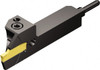 Sandvik Coromant 0.43" Max Depth, Internal or External Left Hand Indexable Grooving Toolholder 2.7559" OAL, 5/8" x 5/8" Shank, Uses N123E2-0200-0002-CM Inserts, QS Toolholder, Through Coolant, Series CoroCut 1-2 6224917 - 51222693