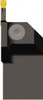 Seco Tools 0.59" Max Depth, 3mm Min Width, External Right Hand Indexable Grooving Toolholder 6" OAL, 1" x 1" Shank, Uses LC.. 1603.. Inserts, CFM Toolholder, Series Jetstream, Multi-Directional Turning (MDT) 02722324 - 92029487