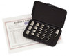 Fowler 36 Piece, 0.05 to 1", Steel Spacer Block Set Round, 0.00005" Tolerance, NIST Traceability Certification 53-680-050 - 87016911