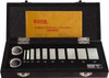 SPI 10 Piece, 0.105 to 1", Grade AS-1, Steel Gage Block Set Rectangular, 0.000012" Tolerance, NIST Traceability Certification 11-343-1 - 69815322