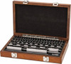SPI 81 Piece, 0.05 to 4", Grade AS-1, Steel Gage Block Set Rectangular, +16 - 8µ (2"), +20 - 10µ (3"), +24 - 12µ (4"), +8 - 4µ (0.050-1") Tolerance, NIST Traceability Certification 30-911-2 - 06450738