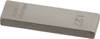 Mitutoyo 0.127" Rectangular Steel Gage Block Accuracy Grade 0, Includes Certificate of Inspection 611167-531 - 76401512