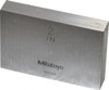 Mitutoyo 2" Rectangular Steel Gage Block Accuracy Grade 0, Includes Certificate of Inspection 611202-531 - 06178677