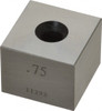 Value Collection 0.75" Square Steel Gage Block Accuracy Grade 0, Includes NIST Traceability Certification 630-73756 - 86275203