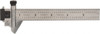 Starrett 6 Inch Long, 59° Bevel Angle, Ruler Drill Point Gage 1/32 Inch Bevel x 1/64 to 1/8 Ruler Graduation, Removable and Adjustable Ruler Hook, Depth Gage, Hook Rule, Use with Rules 18.7mm Wide by 3/64 Inch Thick 50150 - 86401858