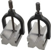 GROZ USA 17.46 to 1-1/2" Capacity, 90° Angle, Tool Steel V-Block 2-3/4" Long x 1-3/4" Wide x 1-7/16" High, Sold as 2 Block Set VB/T/70 - 06493027