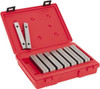 Value Collection 16 Piece, 6 Inch Long Tool Steel Parallel Set 7/8 to 1-3/4 Inch High, 1/2 to 1/2 Inch Thick, 55-62 RC Hardness, Sold as 8 Pair 637-7034 - 06820690