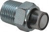 Trico 1" Sight Diam, 1/2" Thread, 1-17/32" OAL, Viewport Sight Glass & Flow Sight 7/8" Hex Head, With 3-D Lens 34199 - 05302443