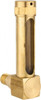 LDI Industries 1-7/8 Inch Long Sight, 1/8 Inch Thread Size, Buna-N Seal Short Elbow, Vented Oil-Level Indicators and Gauge 2-7/8 Inch Length to Center of Base G103-1 - 56476682