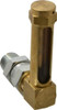 LDI Industries 1-7/8 Inch Long Sight, 3/8 Inch Thread Size, Buna-N Seal Union Coupling, Vented Oil-Level Indicators and Gauge 2-7/8 Inch Length to Center of Base G653-3 - 56477250
