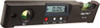 Digi-Pas Magnetic 9" Long 2 Vial Torpedo Level ABS Plastic, Black, 1 Plumb & 1 Level Vial DWL280 - 42823872