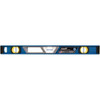 Empire Level Magnetic 24" Long 3 Vial Box Beam Level Metal, Blue, 1 Level & 2 Plumb Vials EM95.24 - 35716927