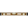 Johnson Level & Tool 48" Long 3 Vial Box Beam Level Wood, Natural, 2 Plumb & 1 Level Vials 1601-4800 - 56373236