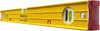 STABILA Magnetic 24" Long 3 Vial Box Beam Level Aluminum, Yellow, 2 Plumb & 1 Level Vials 38624 - 37427523