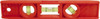 Stanley 9" Long 3 Vial Torpedo Level ABS Plastic, Orange, 1 45°, 1 Level & 1 Plumb Vials 42-294 - 98486764