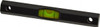 Geier & Bluhm 3 Inch Long, Horizontal, Aluminum Tubular Level 0.1 Inch Sensitivity, 3/8 Inch High/Diameter, Black Anodized, 1 Vial 4-3038 - 67944926