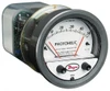 Dwyer Instruments 25 Max psi, 2% Accuracy, NPT Thread Photohelic Pressure Switch 1/8 Inch Thread, 5 Inch Water Column, 120°F Max 3005MR - 00497685