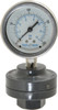 Plast-O-Matic Valves 200 Max psi, 2 Inch Dial Diameter, PVC Pressure Gauge Guard and Isolator 3% Accuracy GGTS200-PV - 03367786