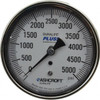 Ashcroft 3-1/2" Dial, 1/4 Thread, 0-5,000 Scale Range, Pressure Gauge Center Back Connection Mount, Accurate to 1% of Scale 83255XLL - 75009175