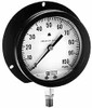 Made in USA 3-1/2" Dial, 1/4 Thread, 30-0-15 Scale Range, Pressure Gauge Lower Connection Mount, Accurate to 1% of Scale BA13XCA4LW - 86494069