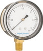 Value Collection 2-1/2" Dial, 1/4 Thread, 0-3 Scale Range, Pressure Gauge Lower Connection Mount, Accurate to 1.5% of Scale WS-PE-276 - 59274217