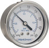 Value Collection 2-1/2" Dial, 1/4 Thread, 0-15 Scale Range, Pressure Gauge Center Back Connection Mount, Accurate to 3-2-3% of Scale WS-PE-GAGE-250 - 70671961
