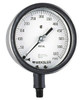 Weksler Instruments 4-1/2" Dial, 1/4 Thread, 0-500 Scale Range, Pressure Gauge Lower Connection Mount, Accurate to 1.5% of Scale EA14G8 - 05808480