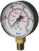 WIKA 2-1/2" Dial, 1/4 Thread, 0-200 Scale Range, Pressure Gauge Lower Connection Mount, Accurate to 3-2-3% of Scale 4253159 - 63146393