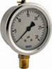 WIKA 2-1/2" Dial, 1/4 Thread, 0-30 Scale Range, Pressure Gauge Lower Connection Mount, Accurate to 1.5% of Scale 9767045 - 56453491