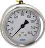 WIKA 2-1/2" Dial, 1/4 Thread, 0-160 Scale Range, Pressure Gauge Center Back Connection Mount, Accurate to 1.5% of Scale 9767223 - 56453798
