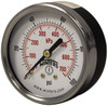 Winters Instruments 2-1/2" Dial, 1/4 Thread, 0-160 Scale Range, Pressure Gauge Center Back Connection Mount, Accurate to 3-2-3% of Scale PEM1440 - 89905475