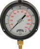 Winters Instruments 4-1/2" Dial, 1/4 Thread, 0-160 Scale Range, Pressure Gauge Lower Connection Mount, Accurate to 0.5% of Scale PPC5085-45G - 89906333