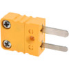 Thermo Electric Thermocouple Probe Quick Coupling, KX Calibration Plug, 22 Wire Gauge SF000-623 - 56493133