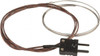 Thermo Electric 0 to 1600°F, J Flexible, Thermocouple Probe 3 Ft. Cable Length, Mini Connector, 25 Inch Probe Sheath Length, 3 Sec Response Time SF050-767 - 83077990