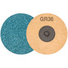 Walter Surface Technologies TWIST™ TOPCUT Sanding Disc, 3" Diameter, 36 Grit, Black - 04D303