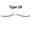 Walter Surface Technologies ENDURO-FLEX Turbo™ Blending Disc, Type 29, 5" Diameter, 5/8"-11 Metal Hub Arbor, 36/60 Grit - 06A537