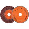 Walter Surface Technologies ENDURO-FLEX™ Blending Disc, Type 27, 4-1/2" Diameter, 7/8" Arbor, 40 Grit - 15R454