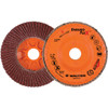 Walter Surface Technologies ENDURO-FLEX™ Blending Disc, Type 27, 5" Diameter, 7/8" Arbor, 40 Grit - 15R504