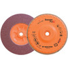 Walter Surface Technologies ENDURO-FLEX™ Blending Disc, Type 27S, 6" Diameter, 5/8"-11 Arbor, 120 Grit - 06B612
